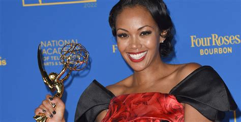 Young And The Restless Star Mishael Morgan Says Ill Be Back Very Soon