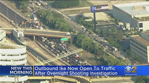 Outbound Eisenhower Expressway Reopens After Shooting Investigation