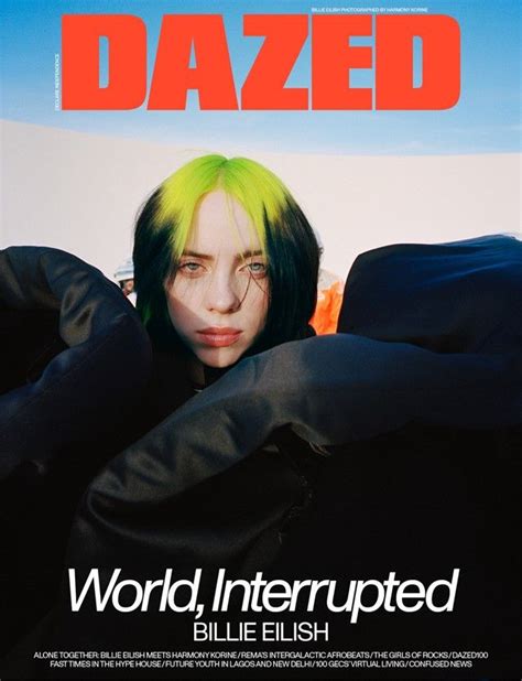 Get A Free Digital Copy Of Dazeds New Billie Eilish Issue And Poster