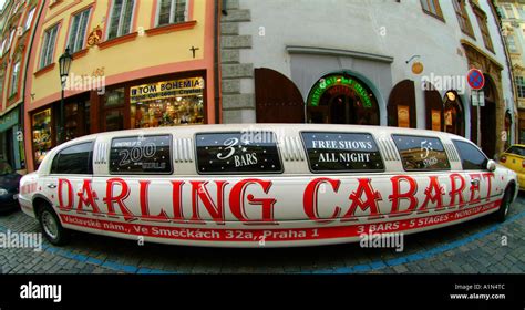 Darling Cabaret Girls Sex Industry Lapdancing Club Limousine Prague Praha Stag Dos Prag Czech