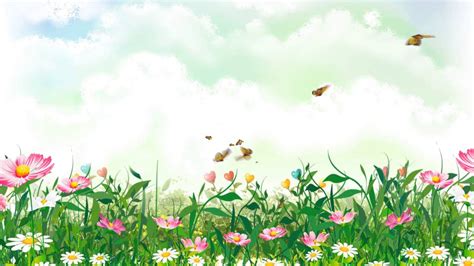 Animated Garden Background Images