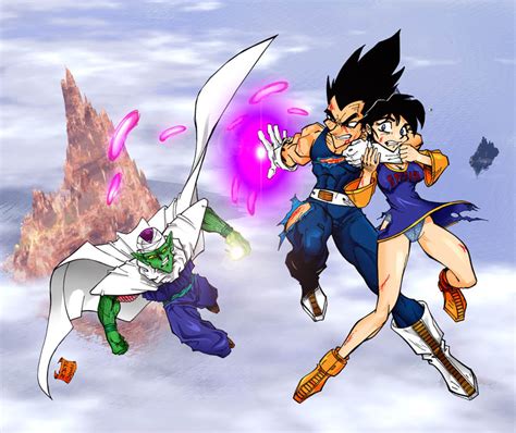 Vegeta Vs Piccolo By Channandeller On Deviantart