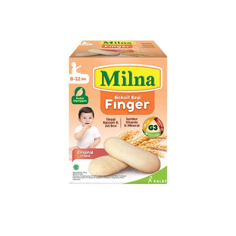 Jual Milna Biskuit Bayi Finger 52gr Cemilan Bayi Termurah Harga Promo