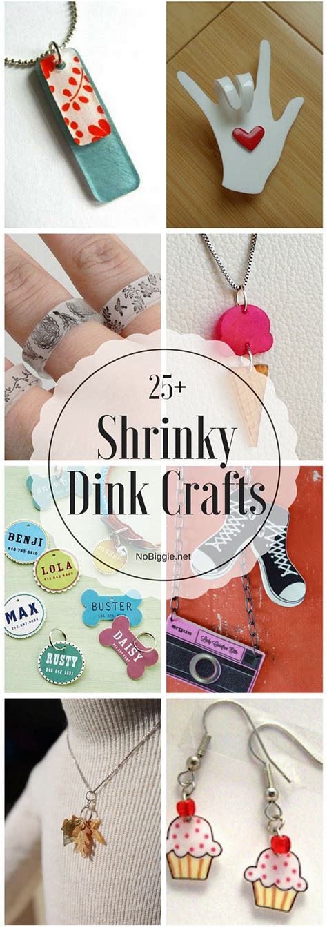 25 Shrinky Dink Crafts Nobiggie