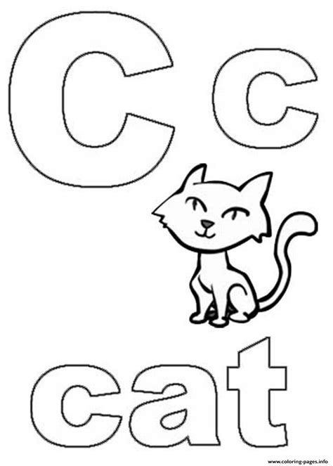 Full page printable alphabet coloring sheets in.pdf format. Printable S Alphabet C For Catab4b Coloring Pages Printable