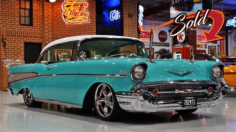 Sold Lot 115 1957 Chevy Bel Air Sports Coupe Seven82motors
