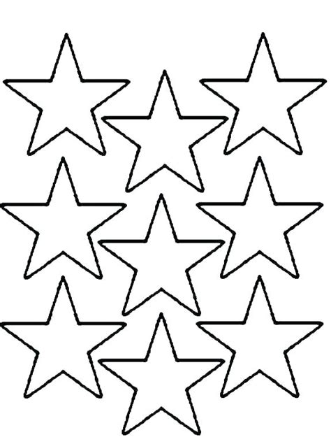 Birth day themed star coloring pages and … Star Shape Coloring Page at GetColorings.com | Free ...