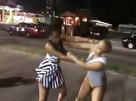Black Girl Fights With Her Pierced Tits Out Shesfreaky