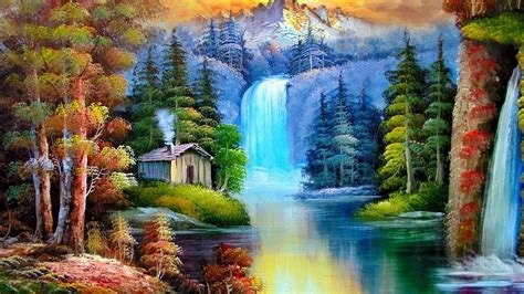 Desktop Wallpapers Waterfalls With Rainbow Star Ultra Hd