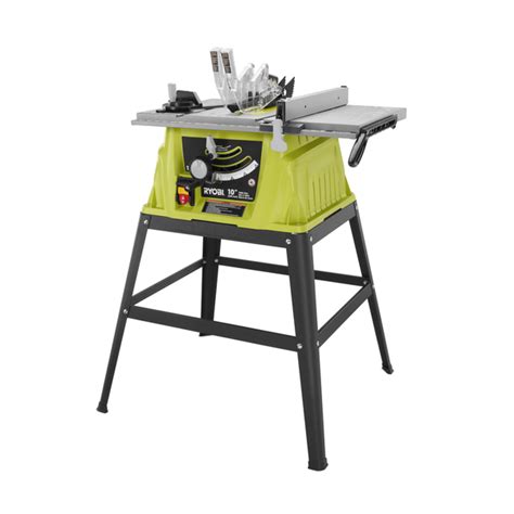 10 Table Saw With Steel Stand Ryobi Tools
