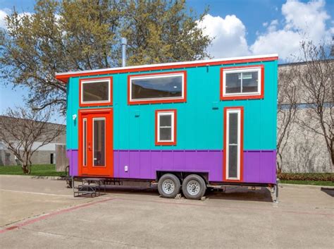 Purple And Teal Casita Chilome Tiny House