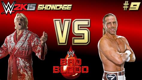 WWE2K15 2KShowcase Playthrough 9 Ric Flair Vs Shawn Michaels Bad