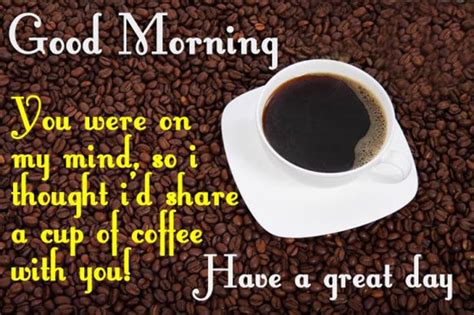 Good Morning Coffee Quotes Wishes With Coffee Cup Images