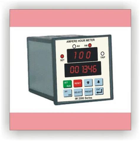 Ajinkya Electronic 4 Digit Ampere Hour Meter With Totaliser Im2502c At