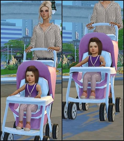 Dreacia — Stroller Pose Pack Works With Andrews Poseplayer Sims
