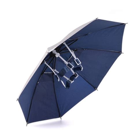 Foldable Head Umbrella Hat Anti Rain Outdoor Fishing Caps Portable