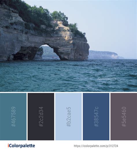 Color Palette Ideas From Sea Coastal And Oceanic Landforms Coast Image