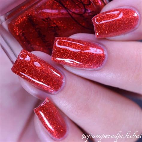 Dorothys Slipper Red Glitter Polish Full Size Etsy In 2021 Red