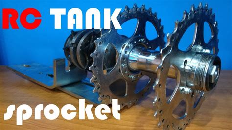How To Make Driving Sprocket For Tank Youtube