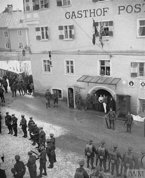 The Allied Occupation Of Austria 1918 1919 Imperial War Museums