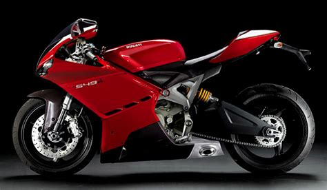 2009 Ducati Red 848 Motorcycle Motorcycle Racing