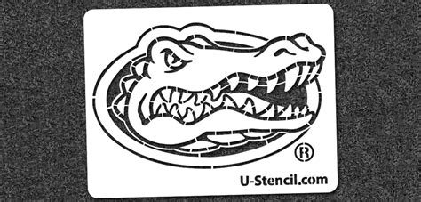U Stencil Ncaa Florida Gators Collegiate Gator Head Mini Stencil Kit