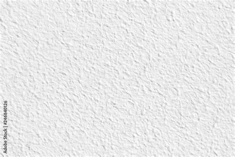 White Wall Bumpy Surface Pattern Paint Color Texture Stock Photo