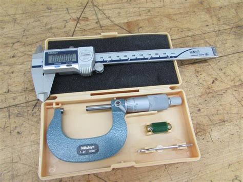 Machines Used 2 Mitutoyo Measuring Tools 1 1 2 0001 Micrometer