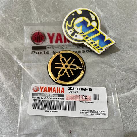 Jual Logo Yamaha Emblem Tanki Garputala Gold Rx King Original Yamaha