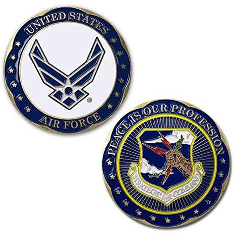Buy Us Air Force Challenge Coin With Wings And Strategic Air Command