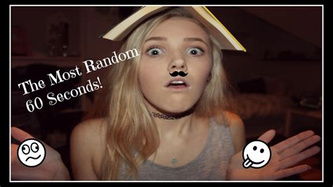 The Most Random 60 Seconds Of Your Life Celine Youtube