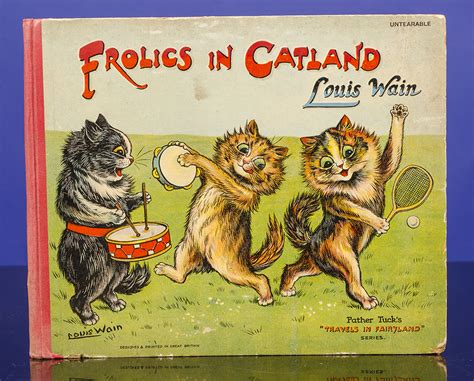 Frolics In Catland By Wain Louis Gale Norman Text David Brass