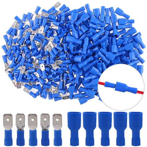 Buy Hilitchi 100pcs 16 14 Gauge Fully Insulated Male Female Spade Quick