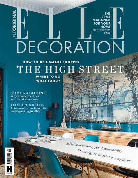 Elledecorationukseptember2015 Elle Decor Interior Design Apps