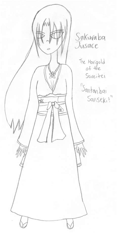 Original Sketch For Sakuraba Jusace By Red Vengeance On Deviantart