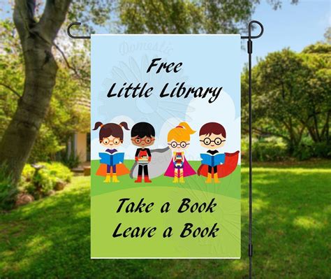 How To Get A Little Free Library Sign Bookriot