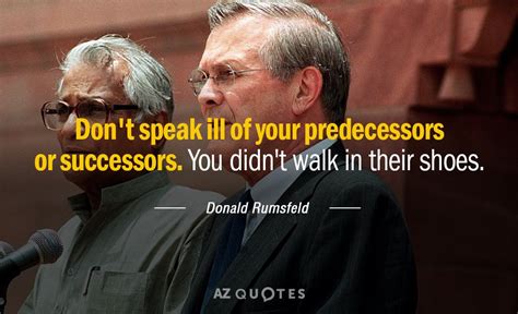 Rumsfeld S Rules Quotes TerriBowyer