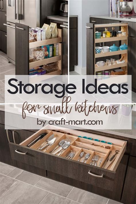 14 Clever Storage Ideas For Small Kitchens Craft Mart