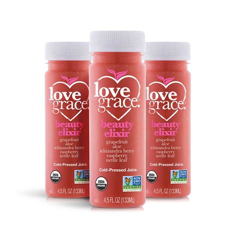 Beauty Elixir Love Grace Foods Gourmet Cold Pressed Juices