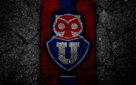 Además de los resultados de u. Download wallpapers 4k, Universidad de Chile FC, emblem ...