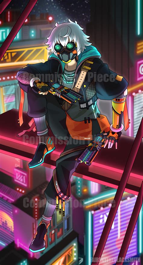 Cyberpunk Artificer Commission By Fairskytheblacksmith On Deviantart