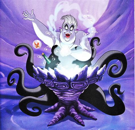 Ursula Disney Drawings Mermaid Coloring Book Ursula Disney