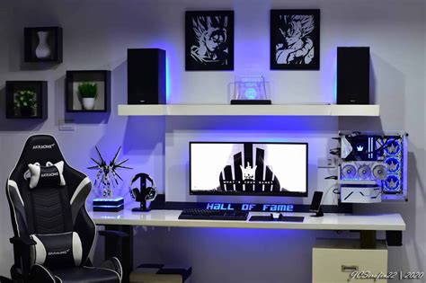 60 Clean Looking White Gaming Setup Gpcd
