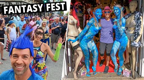 Wild Key West Fantasy Fest Body Paint Costumes Festival 2019 Key West Florida