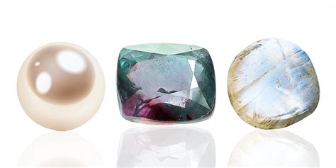 Pearl Alexandrite And Moonstone The Birthstones For June My