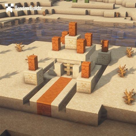 Mini Sand Castle 👉what Should I Build Next Follow Randombuilderinmc