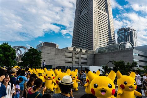 Pikachu Parade Pikachu Festival In Yokohama Japan Sam Standridge