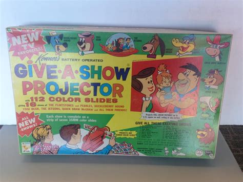 Give A Show Projector Kenner 112 Color Slides Original Box 1963 Ebay