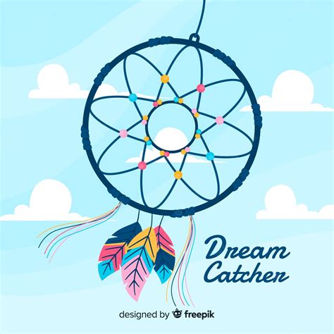 Free Vector Dreamcatcher Background