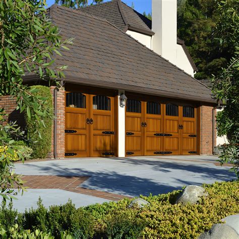Eco Friendly Composite Garage Doors In A Custom European Style For A